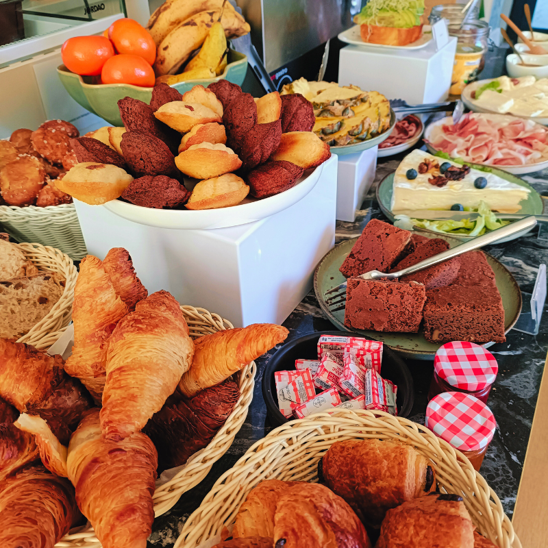 Photo site carré petit dej